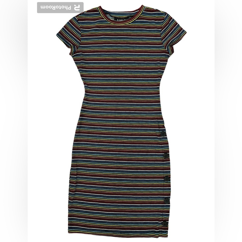 Forever 21 Striped T-shirt Dress Size 1/2